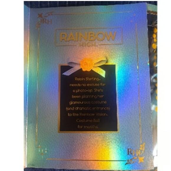 Rainbow Vision Robin Sterling Spider Queen Costume 11 inch Doll with Accessories - Picture 11 of 12